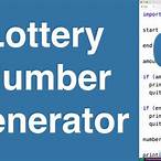 python lottery number generator